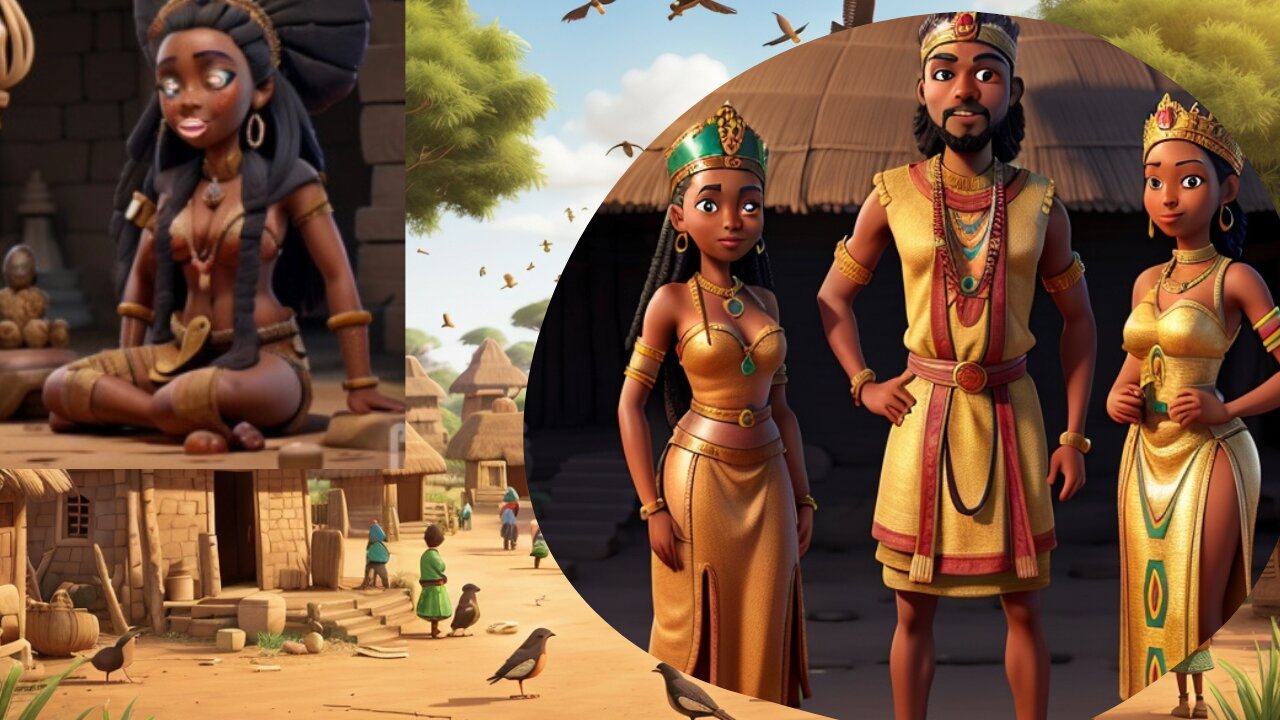King Benarld And His Two Wives.