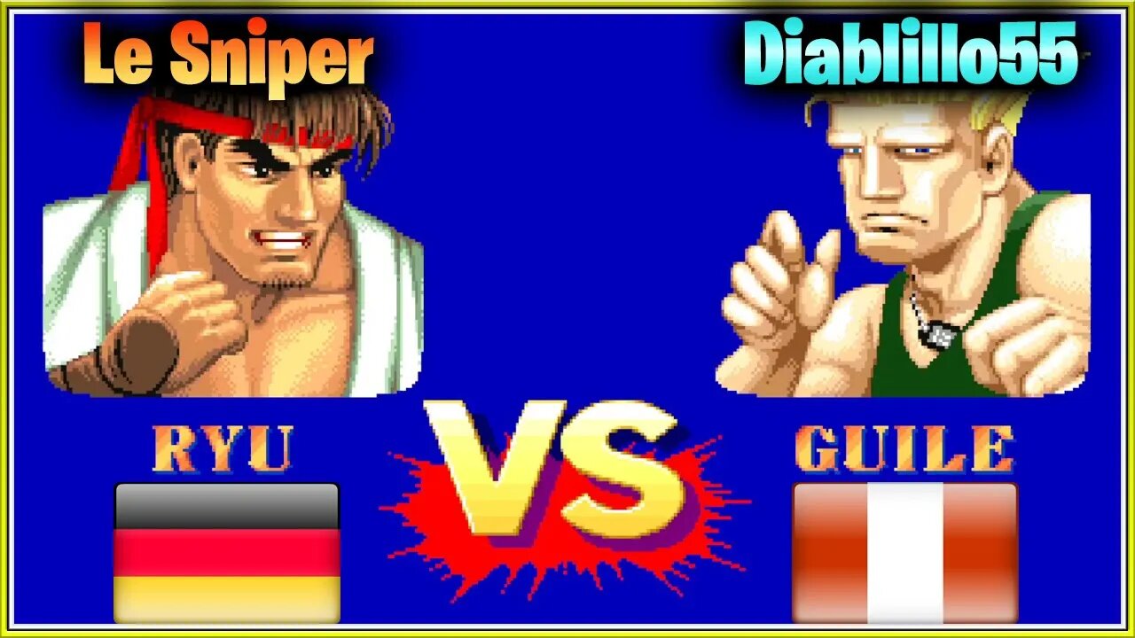 Street Fighter II': Champion Edition (Le Sniper Vs. Diablillo55) [Germany Vs. Peru]