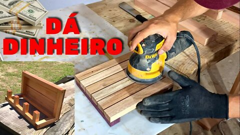 Três Móveis que Todo Mundo Pode Fazer em Casa e Ganhar Dinheiro. Woodworking