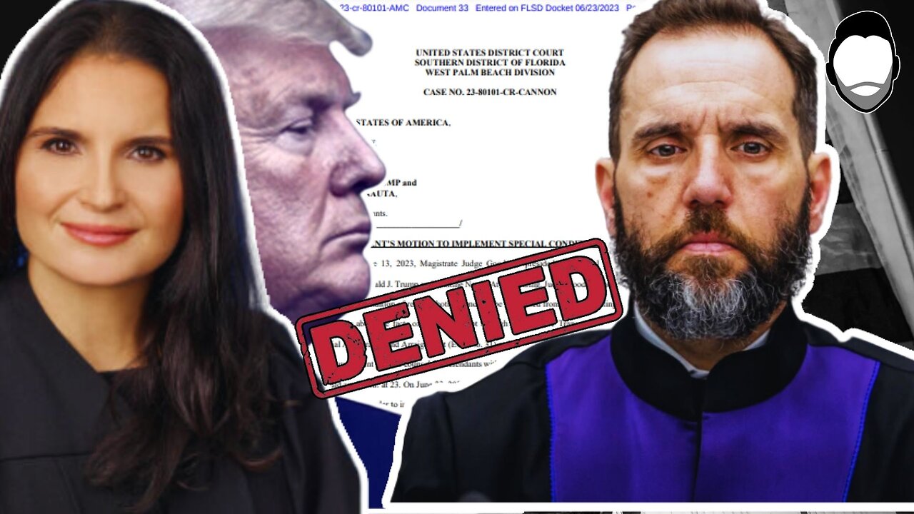 Trump Prosecution DENIED by Judge Cannon in Witness List Order