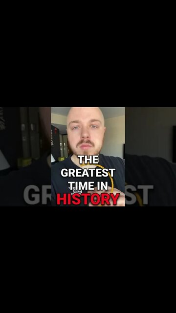 THE GREATEST TIME IN HISTORY #shorts