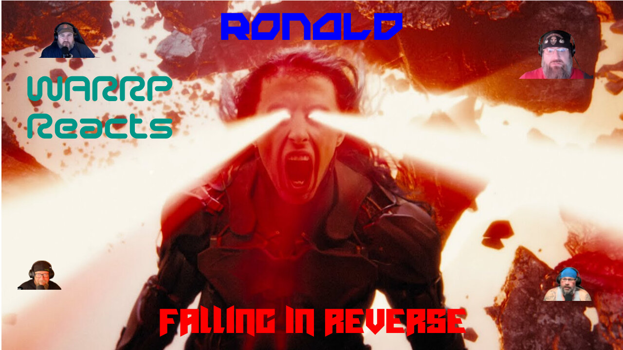 RONALD IS AN INSANE SONG!!! WARRP Reacts to Falling In Reverse #techn9ne #alexterrible #ronnieradke