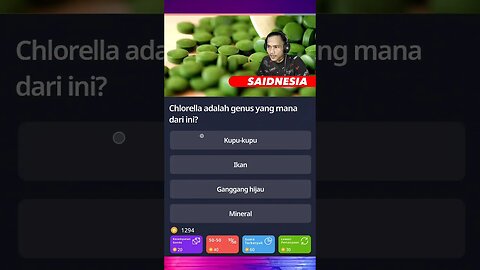 Chlorella adalah | Quizzland level 8 #part4