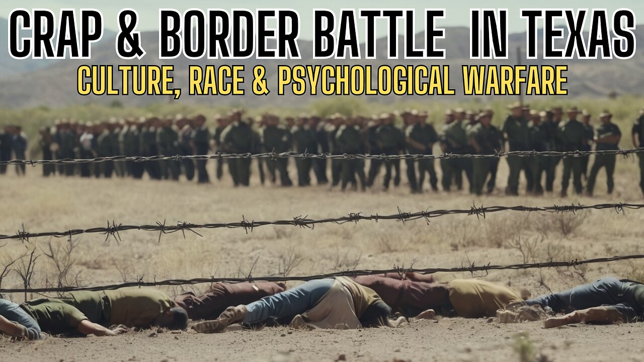 CRAP & BORDER BATTLE IN TEXAS! Culture, Race & Psychological Warfare!