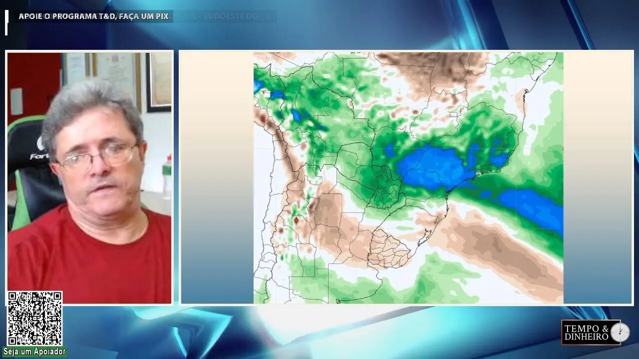 Calor acima de 40 graus em várias regiões do Sul com pancadas de Chuva isoladas