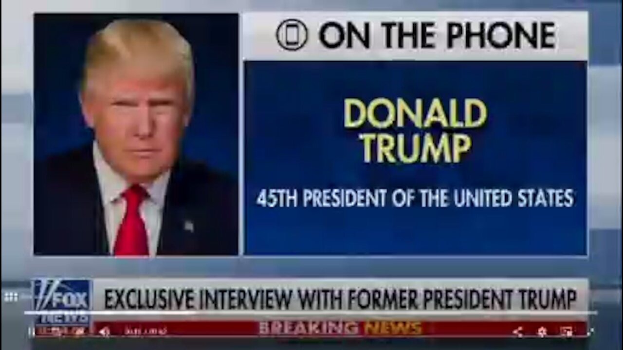 Trump - you shouldn’t be forced to take the jab