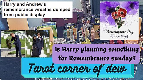 Remembrance Sunday is approaching, how does Harry feel? is he planning something?