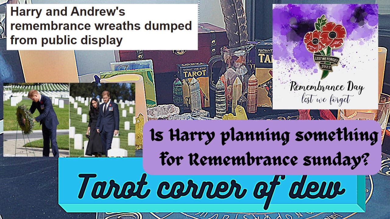 Remembrance Sunday is approaching, how does Harry feel? is he planning something?