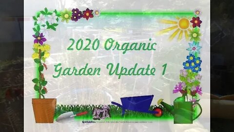 2020 Organic Garden Update One