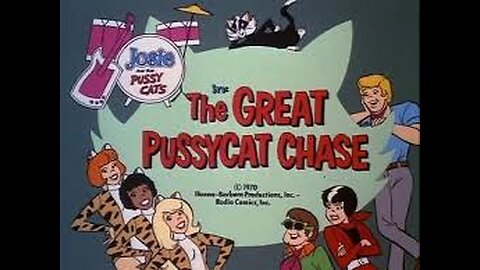 Josie and the pussycats (The Great Pussycat Chase) Full Cartoon 1970