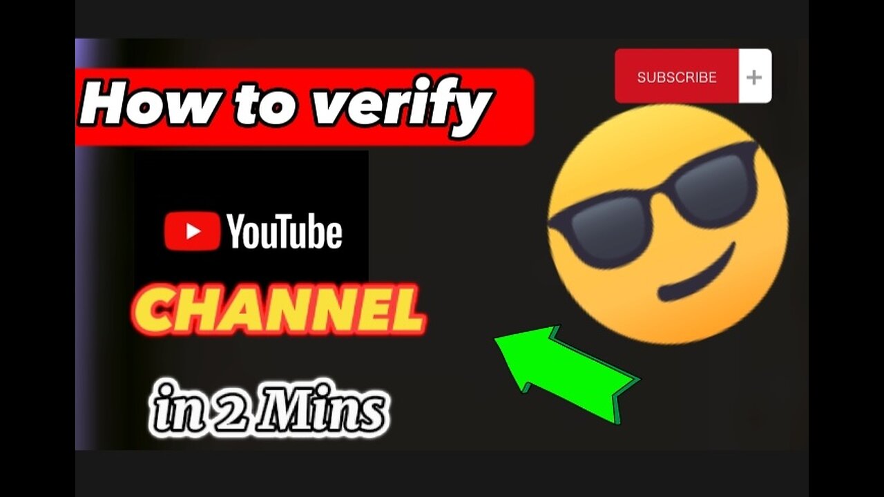 How to verify youtube channel