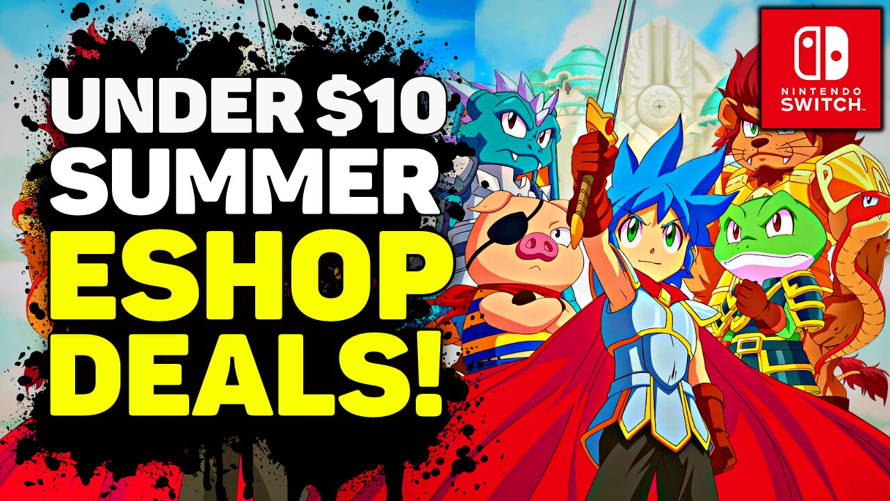 HUGE Nintendo Switch Eshop Sale Live Now! Best Deals Under $10!