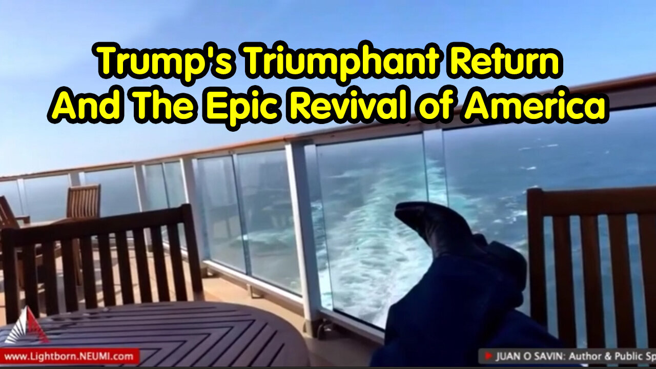 Juan O Savin - Trump's Triumphant Return And The Epic Revival Of America