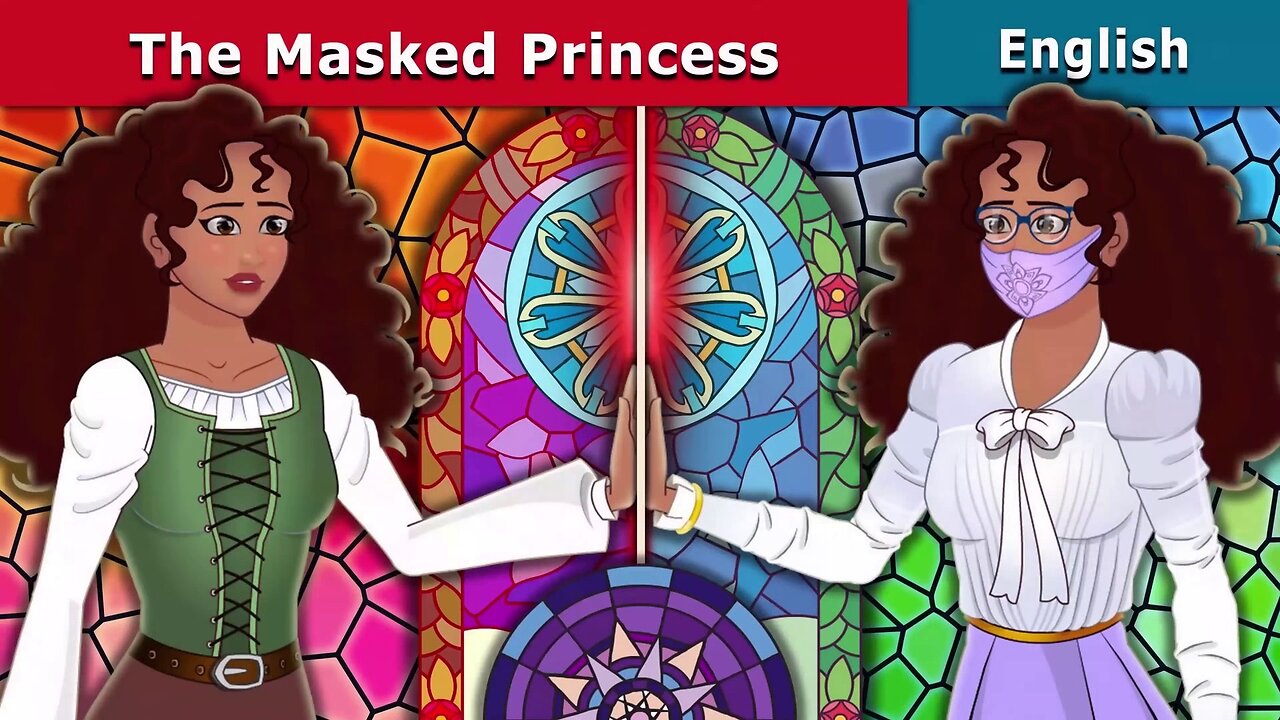 The Masked Princess | English Fairy tales | Cartoon Story in English | Cartoon Animation