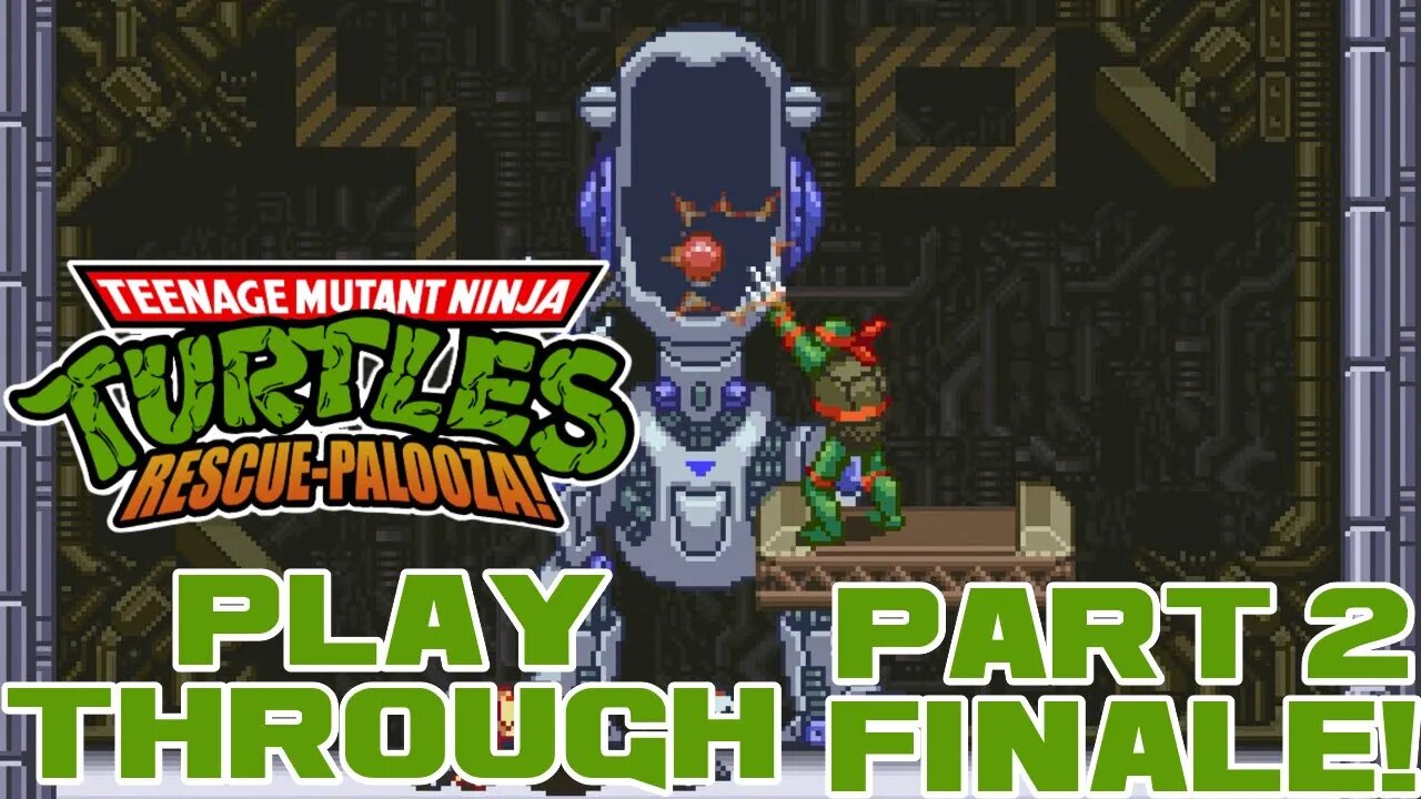 Teenage Mutant Ninja Turtles: Rescue-Palooza! - Part 2 Finale! - PC Playthrough 😎Benjamillion