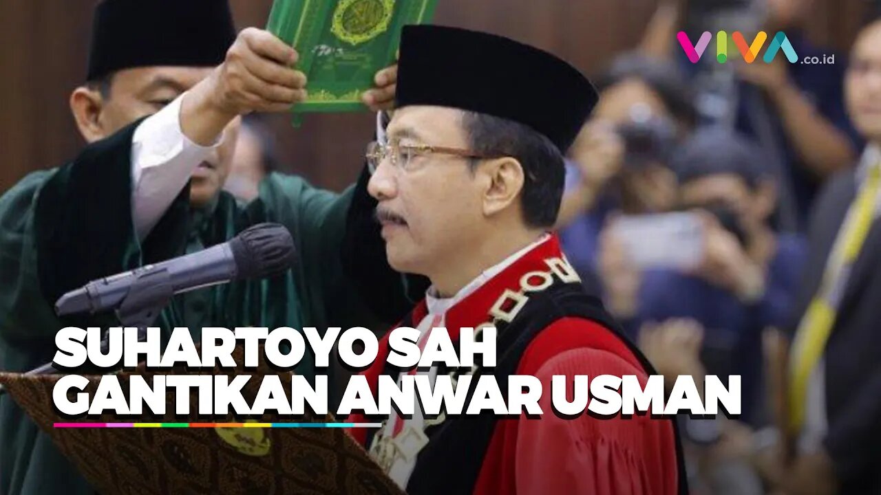 Suhartoyo Jadi Ketua MK, Anwar Usman Kok Gak Hadir?