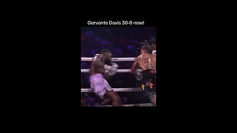 Gervonte Davis 30-0 now