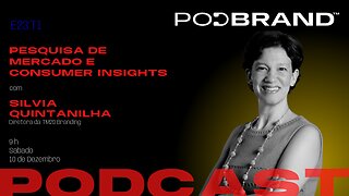 PESQUISA DE MERCADO E CONSUMER INSIGHTS E23:T1