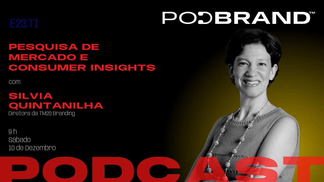 PESQUISA DE MERCADO E CONSUMER INSIGHTS E23:T1