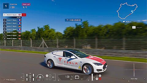 Gran Turismo 7 | Nürburgring | Tesla Model S