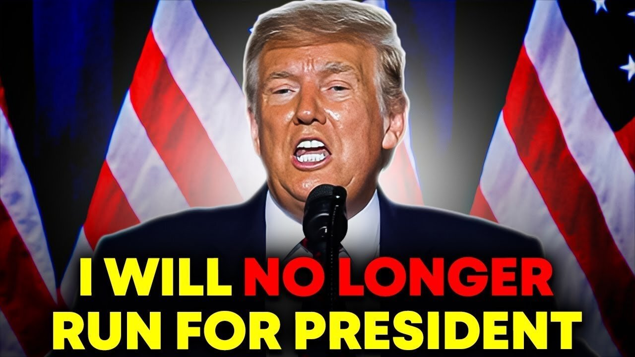 Donald Trump: "I'm not Running for PRESIDENT in 2024!"