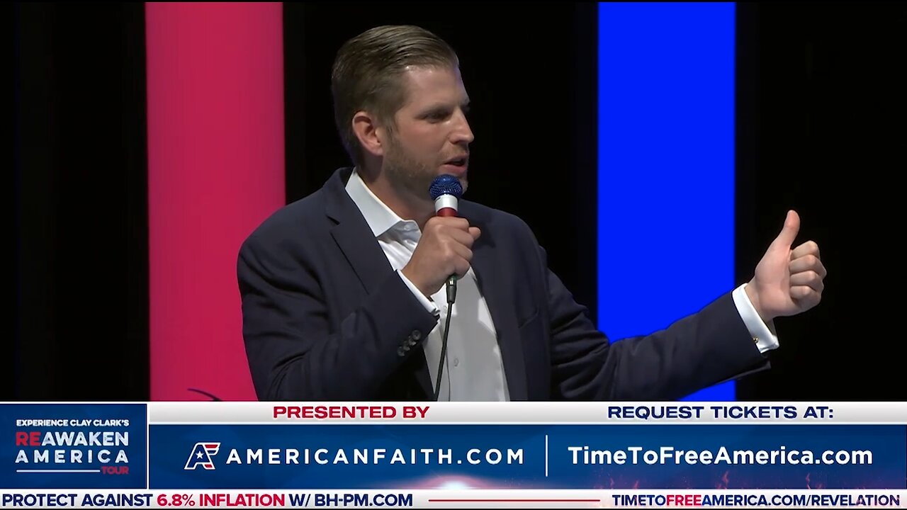 Eric Trump | "People Are Starting To See It"