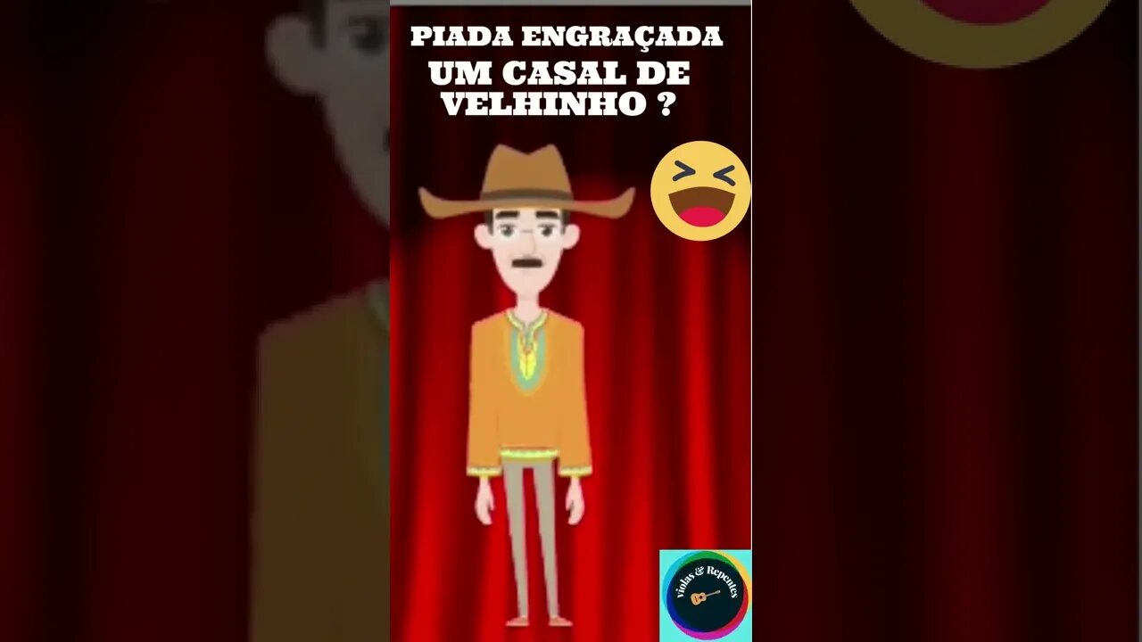 PIADA ENGRAÇADA UM CASAL DE VELHINHO ?