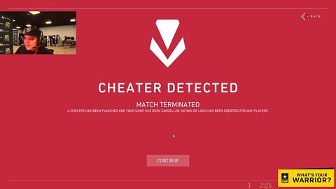 Valorant Cheater Detected