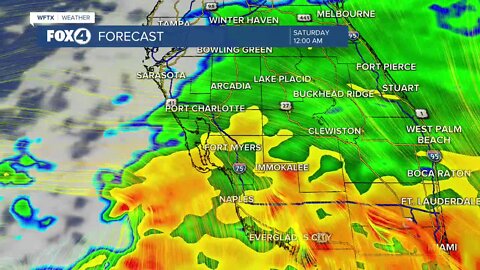 Flooding primary risk as storm moves inward Friday