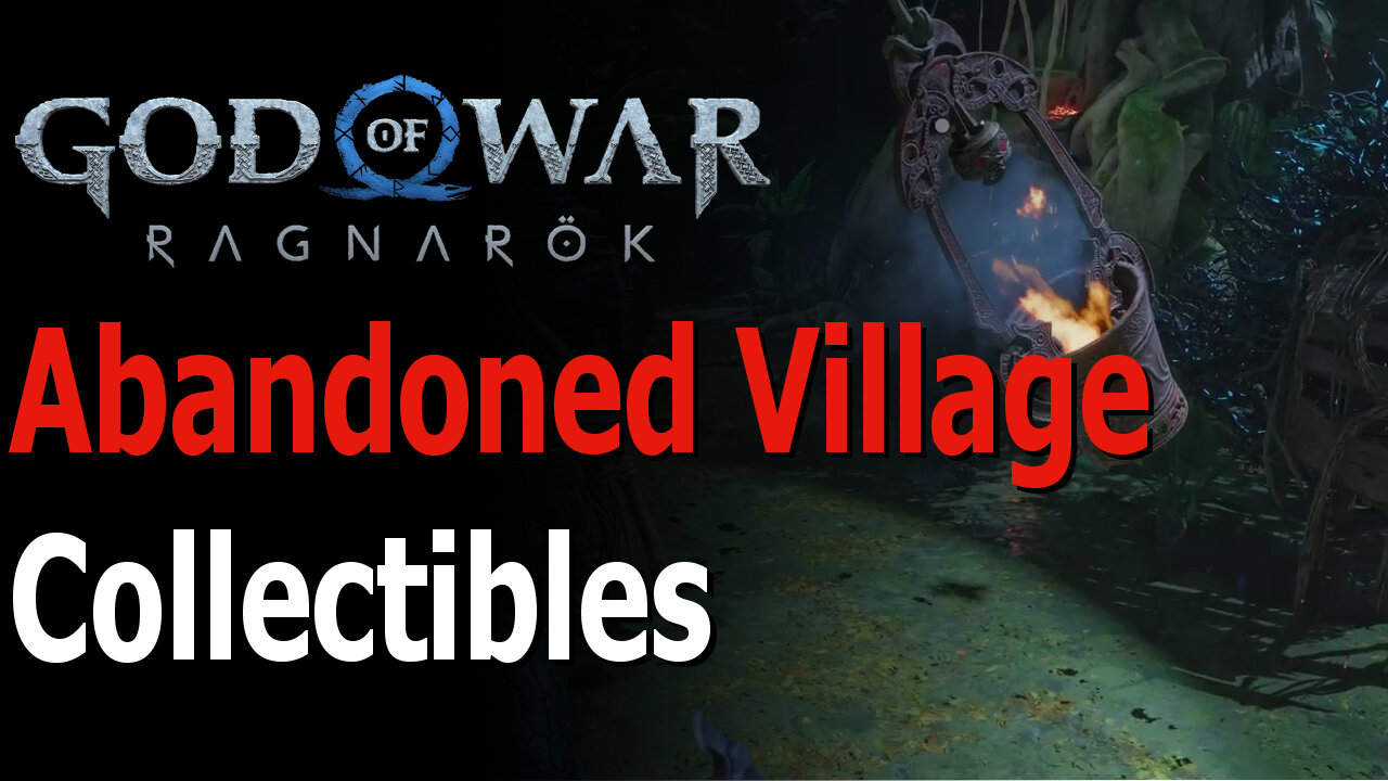 God of War Ragnarok - The Abandoned Village Collectibles