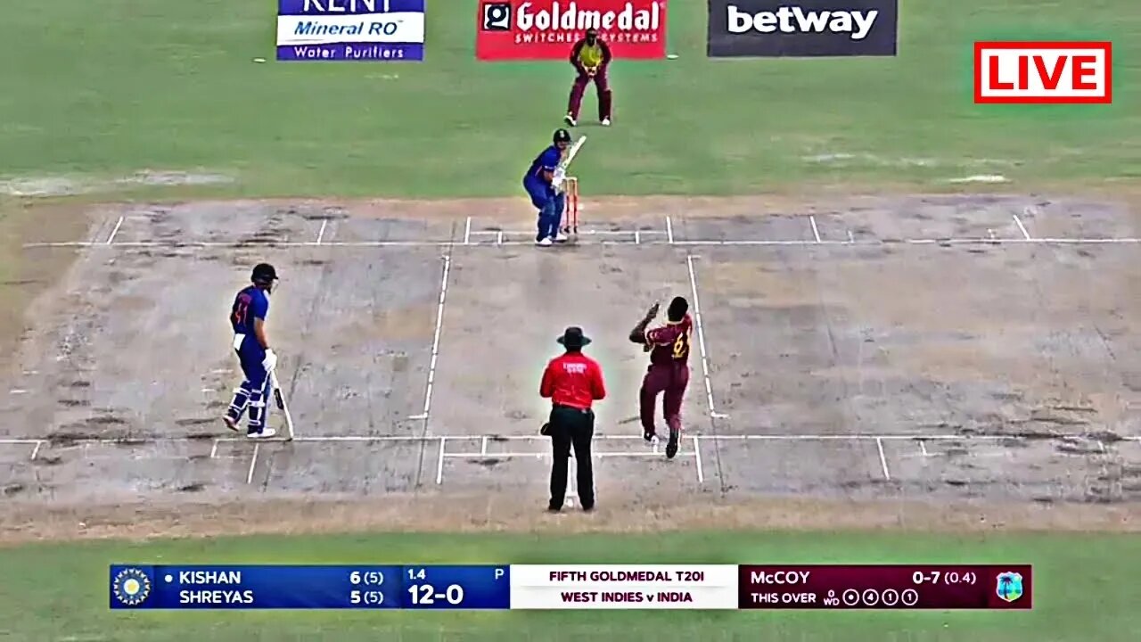 🔴LIVE : IND Vs WI Live 5th T20 | India vs West Indies Live | Live Score & Commentary– CRICTALKS live