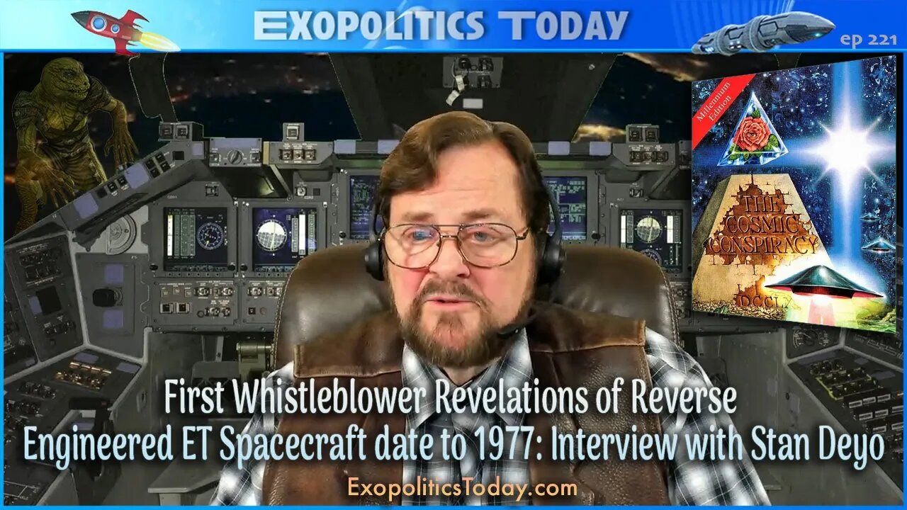 First EVER Real Whistleblower, Stan Deyo, Reveals What He Knows About a 1977 Reverse-Engineered ET Spacecraft! | Michael Salla, "Exopolitics Today".