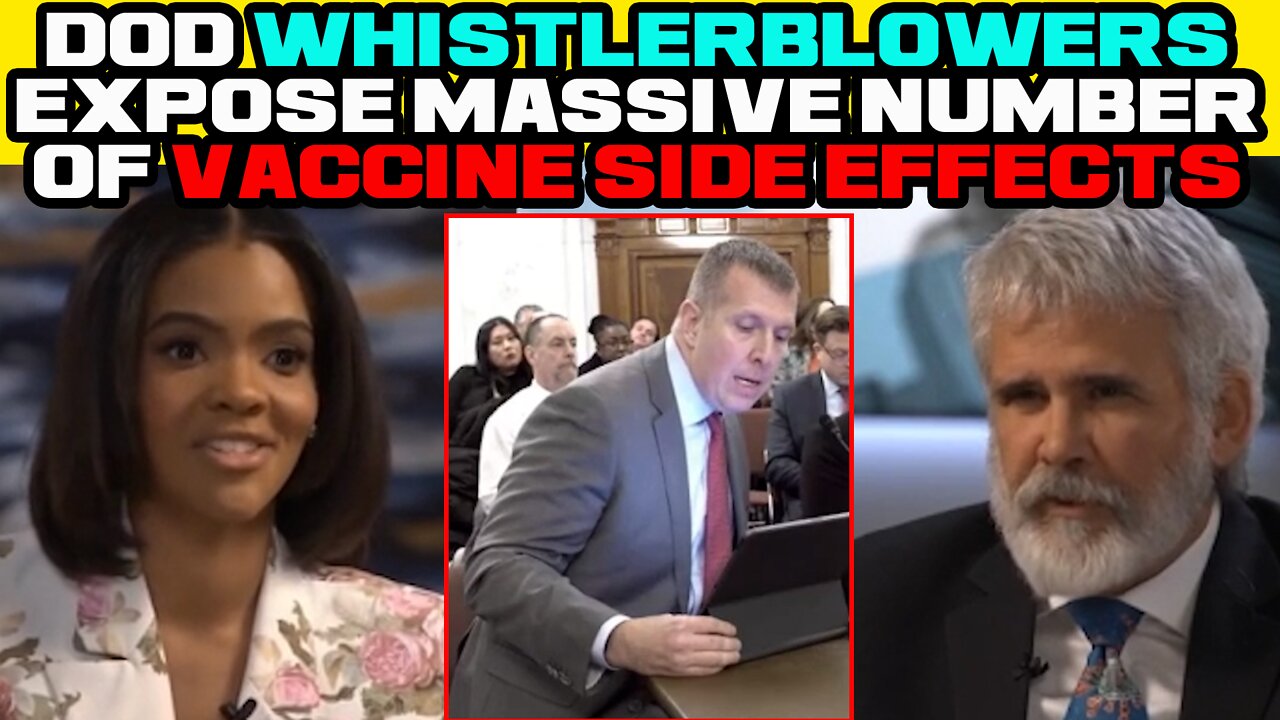 Depart of Defense Whistleblowers Expose Massive Vaccine Side Effects Robert Malone Candace Owens