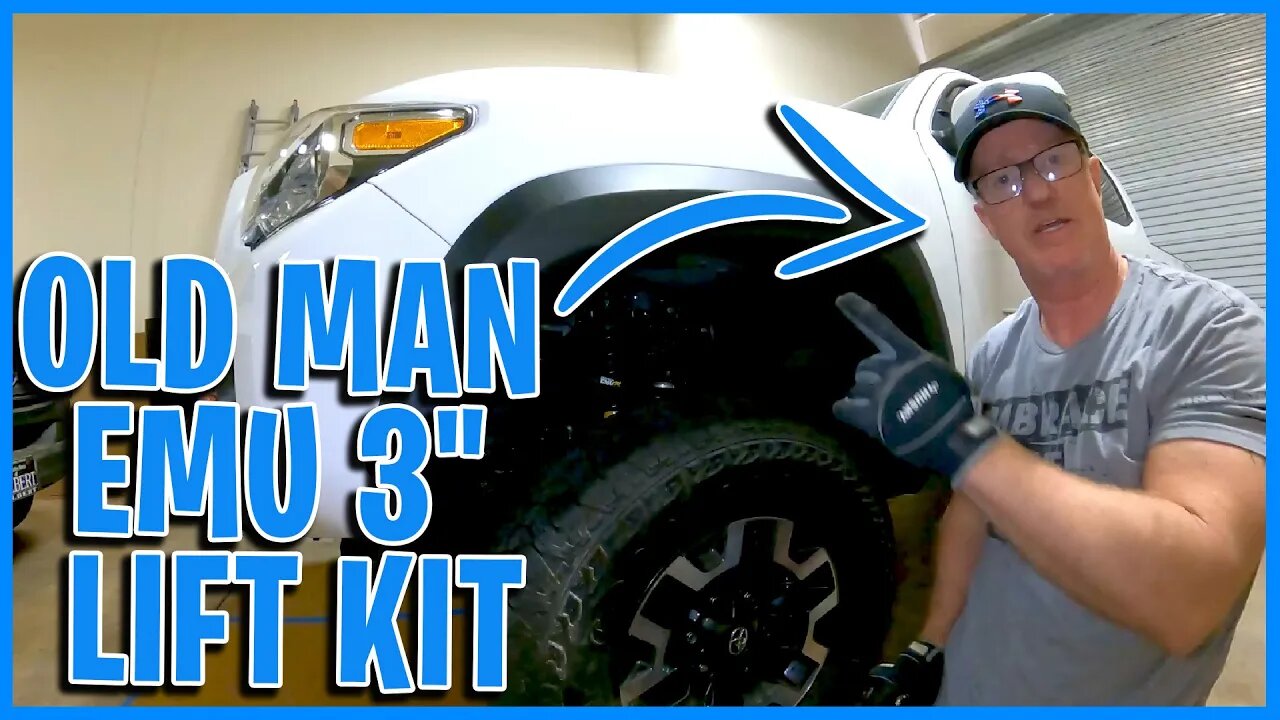 How to install a lift kit on a 2022 Tacoma eps 4. We install a old man emu 3" lift kit Part 1 of 2