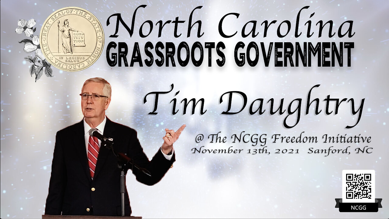 Tim Daughtry in Sanford, NC at The NCGG Freedom Initiative - 11/13/21