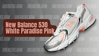 New Balance 530 Munsell White Paradise Pink - MR530MAC - @SneakersADM