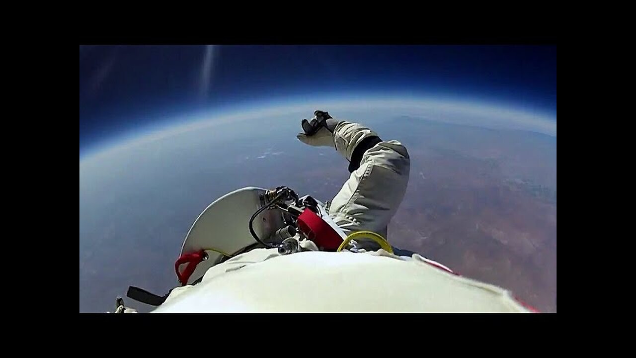 Jumping From Space! - Red Bull Space Dive - BBC