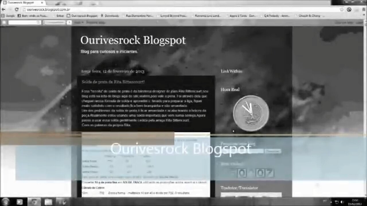 Ourivesrock Blog e canal pioneiros na área