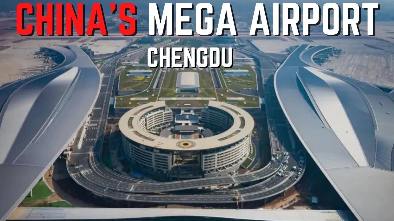 Twin Cities Megastructure | Chengdu Tianfu International Airport