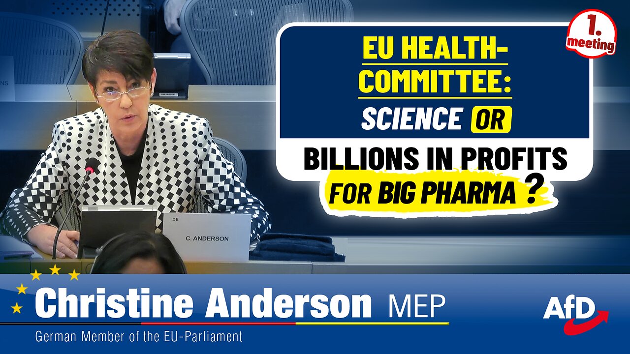 Science & trust or just more profits? First meeting of the EU Health Committee