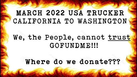 March 2022 USA Trucker Fund