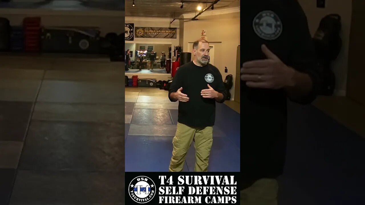 Front Choke Defense to Breathe #selfdefense #kravmaga #martialarts #mma #fight