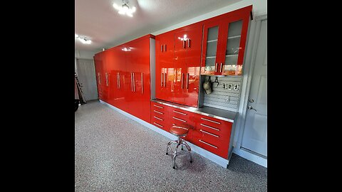GARAGE CABINETRY & POLYUREA FLOORING #105