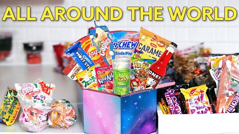 All Around The World Snacks Mystery Box! Snack squad