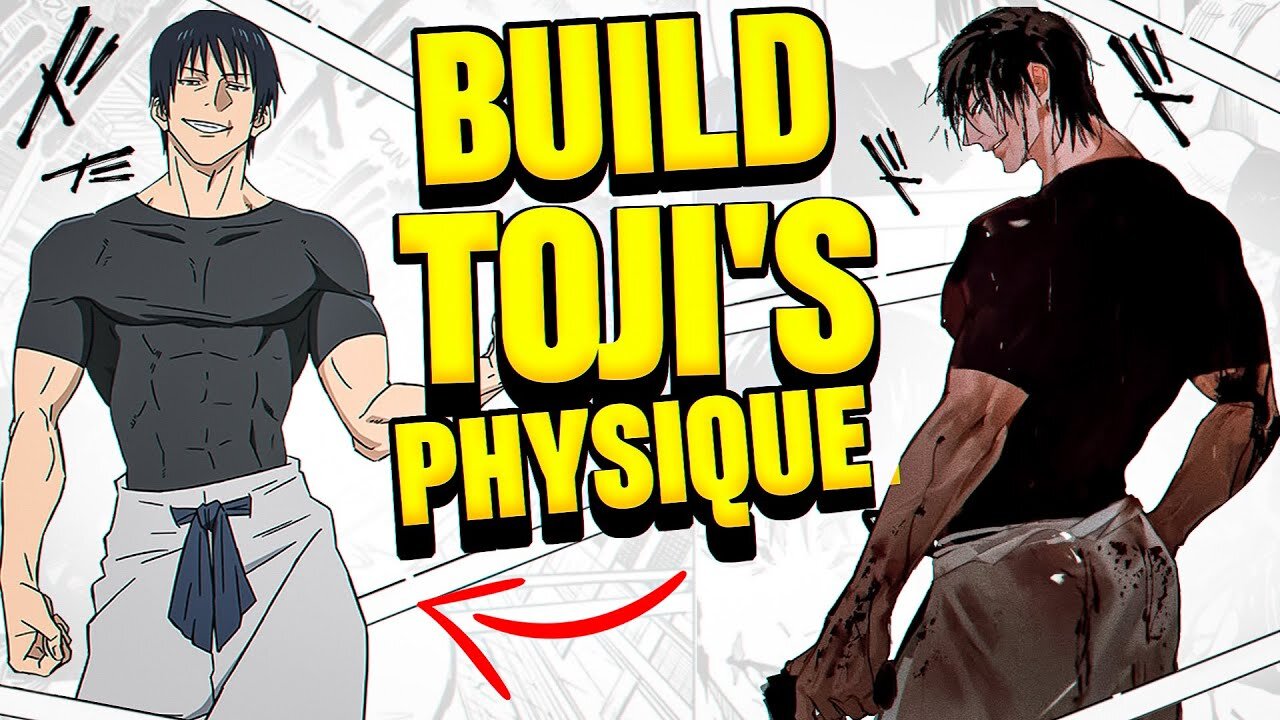 Become a JACKED athlete with Toji Fushiguro's Real Life Training Plan!