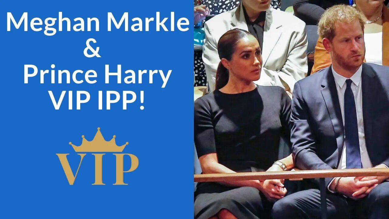 Meghan Markle & Prince Harry VIP IPP! #meghanmarkle #ukroyals #meghanandharry