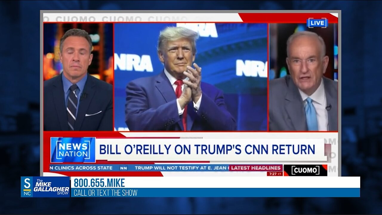 Bill O’Reilly has a theory behind Trump’s motivation to agree to appear on an upcoming CNN town hall in New Hampshire