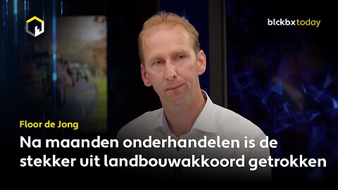 Na maanden onderhandelen is de stekker uit landbouwakkoord getrokken