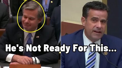 John Ratcliffe: Trump's CIA Director Grills FBI's Wray About Trump Probe!!!