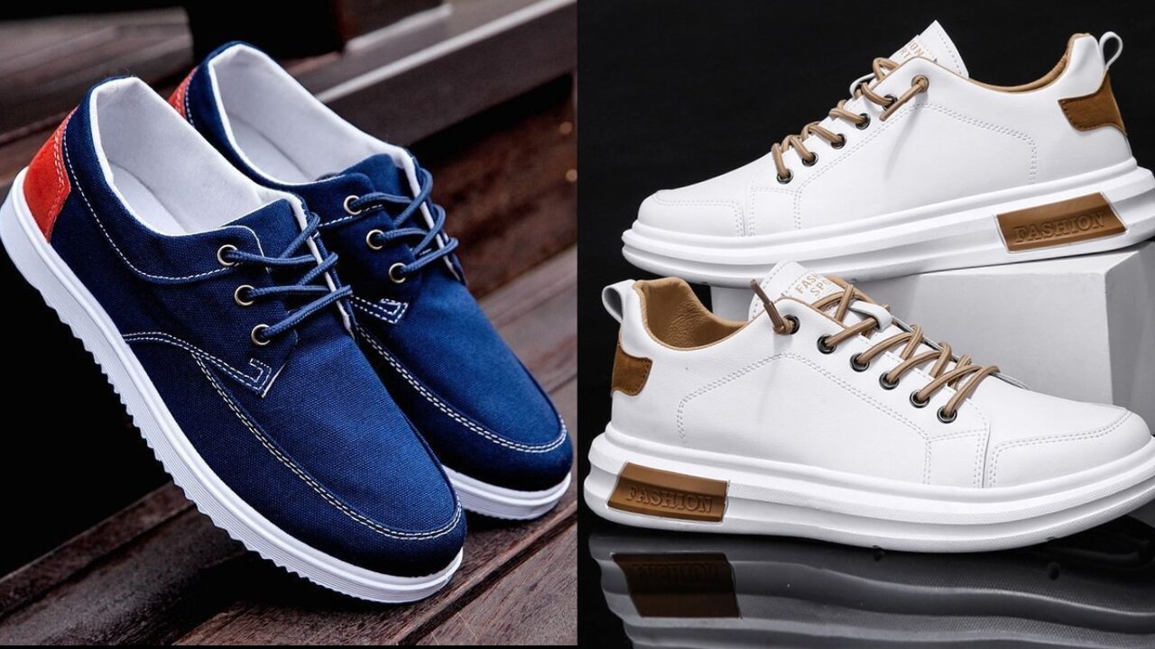 Men's fashion shoes outfits design collection